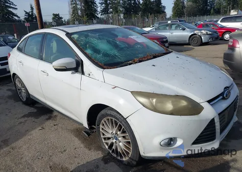 2012 Ford Focus Sel from USA, damaged, VIN 1FAHP3H27CL447066